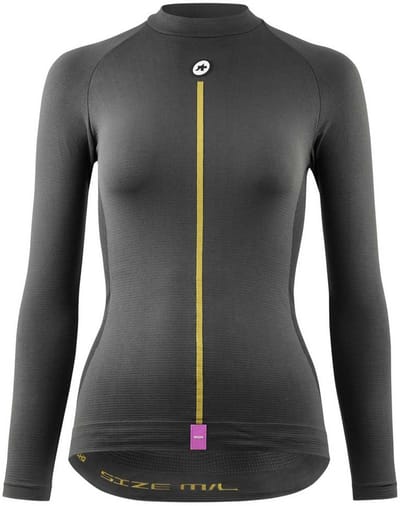 Assos 2/3 P1 Lange Mouwen Basislaag Grijs II Vrouw