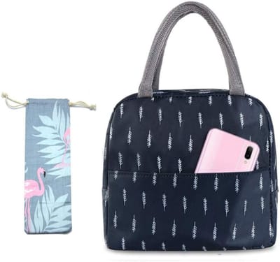 Geïsoleerde Lunchtas voor Picknicks, Ideaal voor Verpakte Maaltijden en Snacks, Unisex Koeltas voor Volwassenen en Kinderen