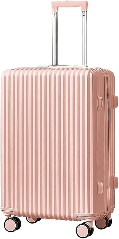 Reiskoffer Trolley - Koffer met wielen - Reizen en opslag - Lichtgewicht ABS+PC - 68 x 46 x 27 cm