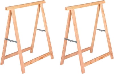 Opvouwbare Houten Werkbok voor Schilderen, Montage en Doe-Het-Zelf Projecten