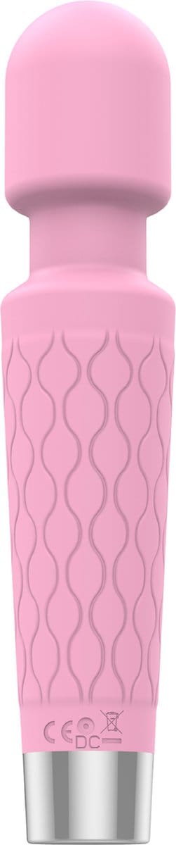 Cupitoys® Wand vibrator - 20cm - Lichtroze - 7 standen - Vibrators voor vrouwen en mannen - Sex toys voor vrouwen en mannen