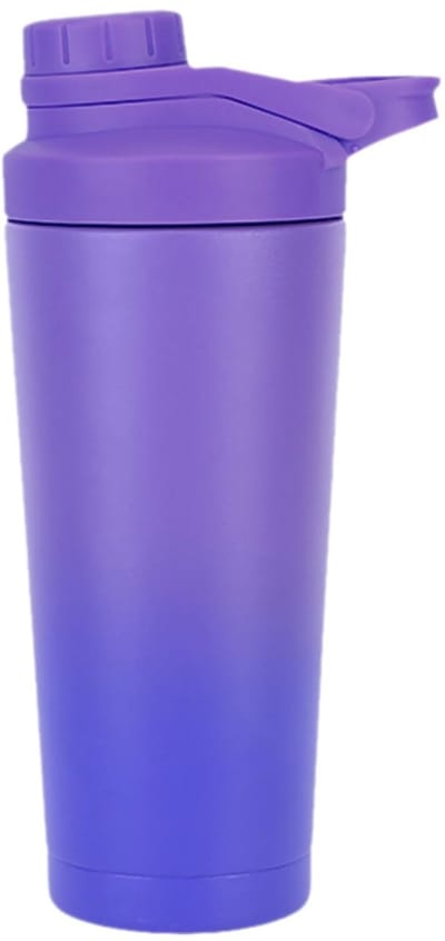 Dailygoods- Proteïne Shaker 750 ml - Dubbelwandig - Roestvrij Staal - Lekvrij - Mengzeef - Sportieve Isolatie - Hoge Capaciteit - Shakerbeker