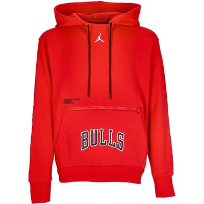 Herenhoodie Nba Courtside Statement Edition Fleecehoodie Chibul University Rood