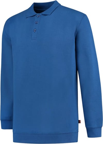 Tricorp 301016 Polosweater Boord 60°C Wasbaar - Koningsblauw - 3XL
