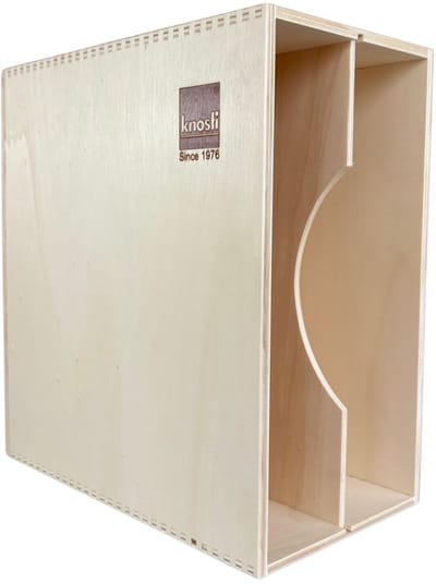 Knosti Archifix-Box Woodline für 50 LPs - Vinyl