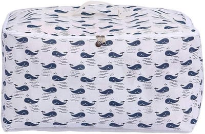 Opbergzakken - Opbergdozen - Kleding opbergen - Ademende stof - 50x40x25CM - Grijs