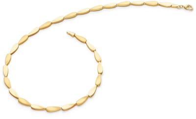 Boccia Titanium 08068-03 Dames Ketting - Collier - Sieraad - Goudkleurig - Fantasie - 5 mm breed - 45 cm lang