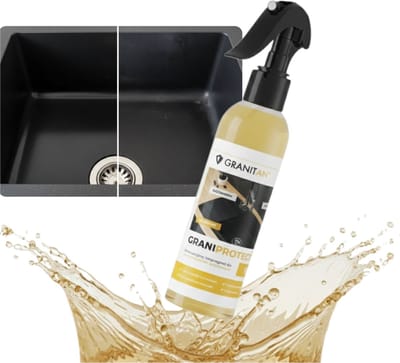 Graniet Spoelbak Beschermer - Impregneer & Glansmiddel 200ml