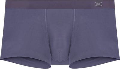 HOM Modal clean cut comfort boxer briefs (1-pack) - heren boxer - grijs