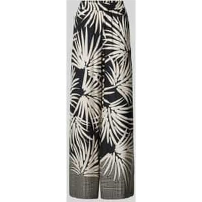 Stoffen broek van viscose met elastische band