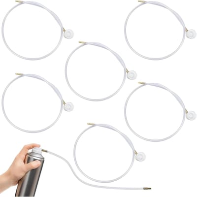 60 cm can verlengslang, 360° flexibele nozzle voor precieze reiniging en toepassing, autointerieurs, airconditioning, motoren en Model Bo universele accessoires
