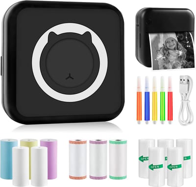 Draagbare Mini Fotoprinter - Bluetooth Thermische Printer voor Smartphone