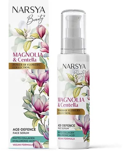 Heerlijke hydraterende en verjongende gezicht serum met Magnolia en Fytocollageen 50ml