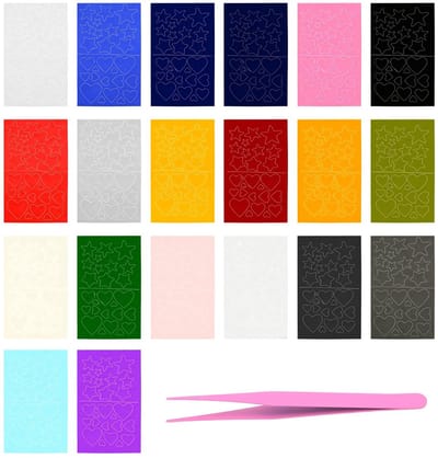 Dailygoods - 20 vellen donsjack, reparatieset, zelfklevende reparatiepleisters voor donsjack, nylon reparatiepatches, reparatie voor jassen, bovenkleding, slaapzak