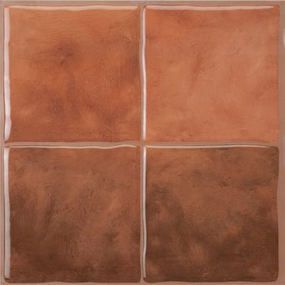 Smart Tiles Zelfklevende keuken achterwand voor keuken en badkamer Zellige Bruin 4 22,86x22,86 cm