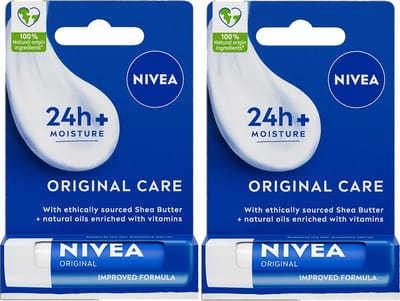 Nivea Original Care - Lipverzorging - Lippenbalsem - 2 x 5ml
