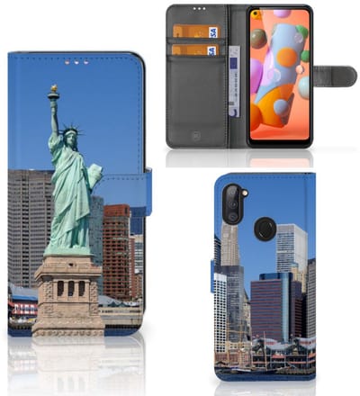 Samsung Galaxy M11 | A11 Flip Cover Vrijheidsbeeld