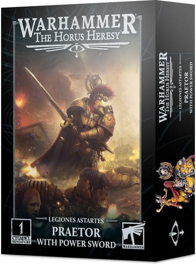 Horus Heresy: Legiones Astartes Praetor with Power Sword