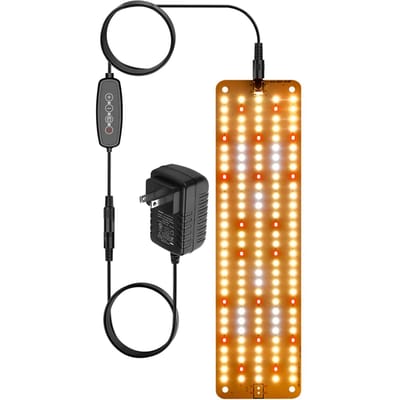 LED Plantengroeilichtbord Volledig Spectrum Supplementlicht voor Kamerplanten Plantengroeilicht One Drag One US Plug Warm light