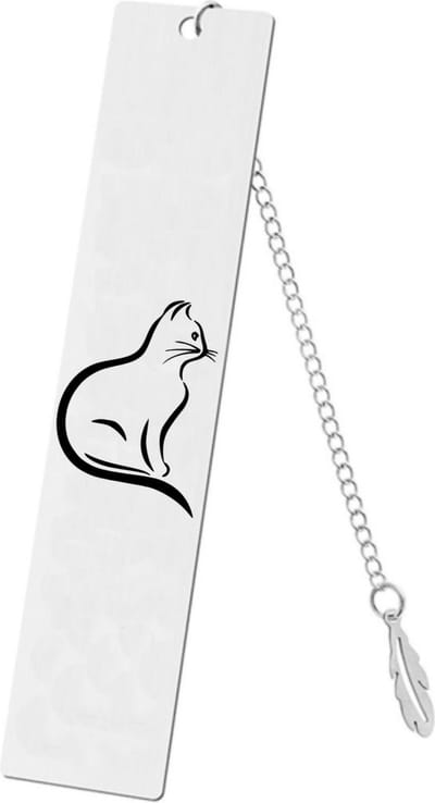 Akyol - kat boekenlegger - Katten - katten liefhebber - katten pootjes sleutelhanger - katten - poesje sleutelhanger - cadeau kat - cat keychain - kattenspeelgoed