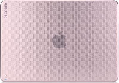 DECODED Recycled Snap-On Case voor MacBook Neo 13 Inch (2026) - MacBook Hoes - Transparante Beschermhoes van Gerecycled Polycarbonaat - Ultra Dun, Lichtgewicht, Krasbestendig en Anti-Slip Voetjes - Roze