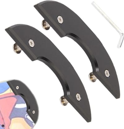 Skateboard Bescherming - Dekrand Guard - Zorgeloos Skaten - Schokabsorberend Materiaal - 13 cm Lengte - Zwart