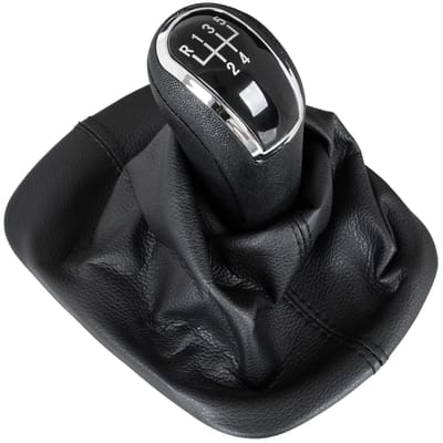 MODECAR - Schakelknop voor Skoda Fabia I - Zwart - 1999-2008 - 5 Versnellingen