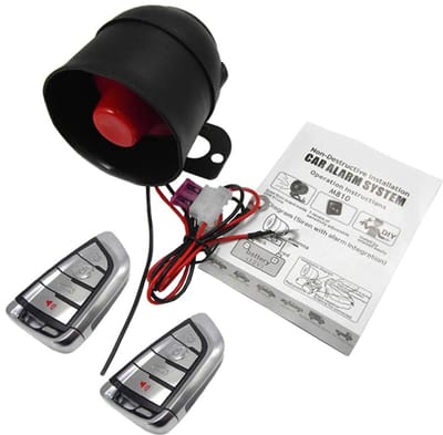 Allecto - Auto Alarmsysteem - Anti-diefstal Systeem - Veiligheidsaccessoire - Compact - Trilling Alarm - Geschikt voor Auto's - Model 810-8131/810-..