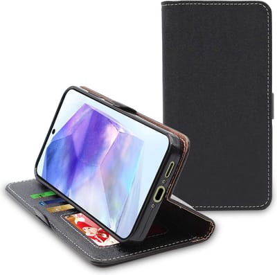 ebestStar - Hoes geschikt voor Samsung Galaxy A35 5G SM-A356B, Wallet Etui, Book case hoesje, Zwart