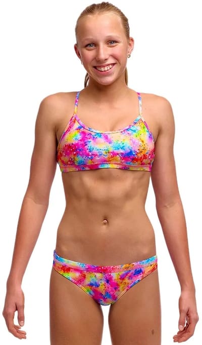 Funkita Fks035 Bikini Veelkleurig 8 Years Meisje