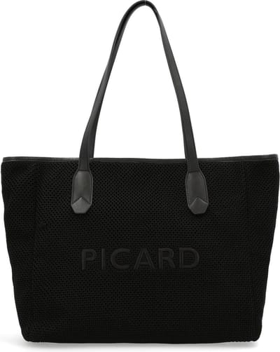 PICARD Schoudertas Knitwork Shopper Black Zwart