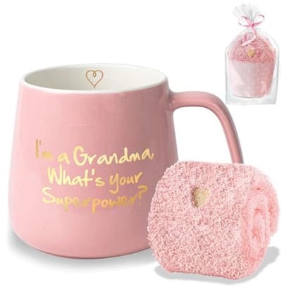 Humoristische Koffiemok Voor Oma Met Superkracht 350ml - Ideaal Moederdag Cadeau
