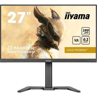 iiyama G-Master GB2795HSU-B1 Gold Phoenix - 27 inch - FHD - IPS - 280 Hz - 27 inch - IPS - USB-Hub (4x) - Verstelbaar