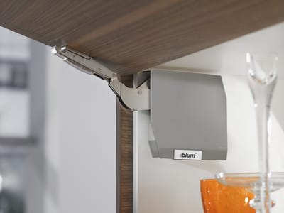 Blum - Aventos HK-S Blumotion (Soft-Close) - 400-1000 - Licht Grijs - 20K2B00.06 - Inclusief Montageplaat