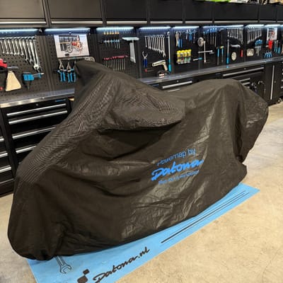Datona® Universele motorhoes voor binnenstalling - Zwart