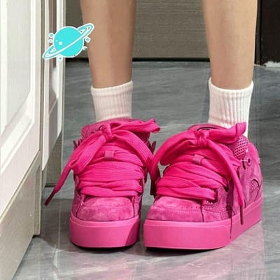 Klassieke ademende casual damesschoenen met mesh, antislip en slijtvast, dikke zool, campus, ochtendrennen, sportschoenen 40