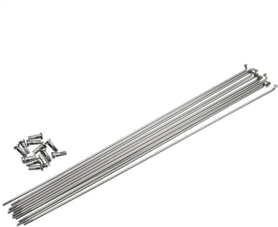 Stalen Spaken - Fiets Spaken - Fietswiel Reparatie - 304 Roestvrij Staal - 260mm 14G - Zilver