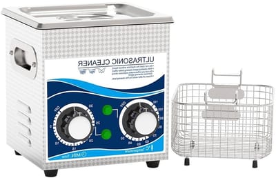 Ultrasone Reiniger - Schoonmaakapparaat - Snel Reinigen - Met Verwarming - 1.3 Liter - Zilver