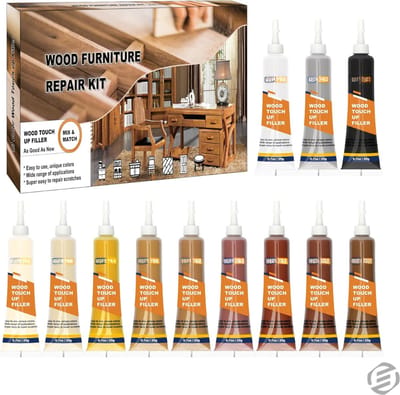 Equivera Laminaat Reparatieset - Laminaat Repareren - Meubel Reparatie - Meubel Reparatieset - Laminaatwax - Laminaat Was - Laminaat Wax - Laminaat Wax Reparatie