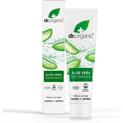 Dr Organic Aloë Vera Whitening Tandpasta