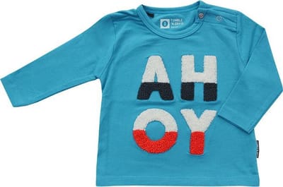 Tumble 'N Dry Jongens T-shirt Admire - Cendre Blue - Maat 50