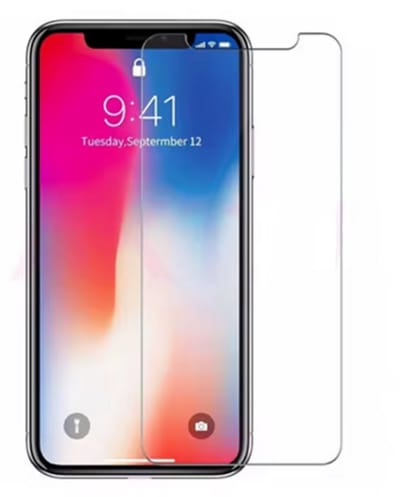 New Age Devi - Ultieme bescherming geschikt voor Iphone 12 Pro Max - Tempered Glass Screenprotector - Duurzaam en krasbestendig - 1 stuk