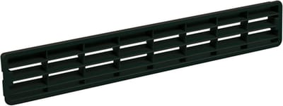 Nedco BV Plintrooster 458x75mm PS, kunststof zwart