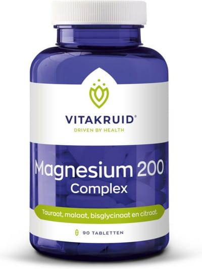 Vitakruid - Magnesium 200 Complex - 90 Tabletten