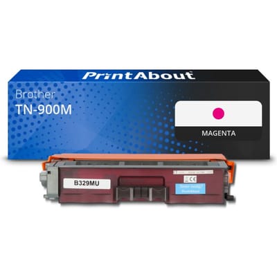PrintAbout huismerk Toner TN-900M Magenta Geschikt voor Brother