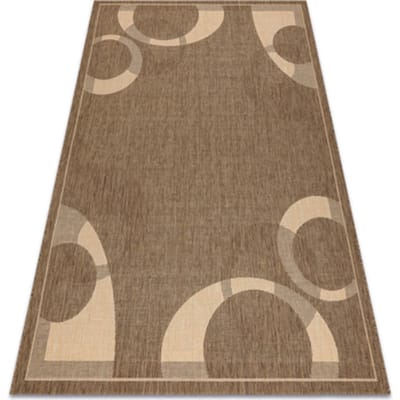 Kleden Rugsx Sisal tapijt SISAL FLOORLUX 20078 koffie / 120x170 cm