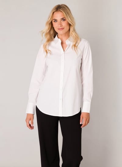 BASE LEVEL Yune Blouse - White - maat 38