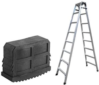 Dailygoody - Rubber Guide Feet - Ladder Vervangingspads - Antislip Voeten - Zwart - Universele Rubber Voeten - Veilig en Duurzaam - Geschikt voor Alum...