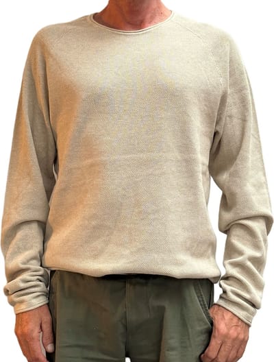Jack & Jones Originals | Heren trui | Raglan mouw | Ecru | M
