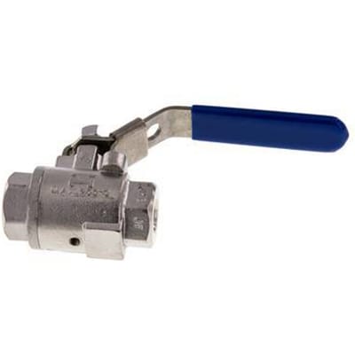 G 1/4 inch RVS Kogelkraan met Ontluchting - BL3SH-MVT-014